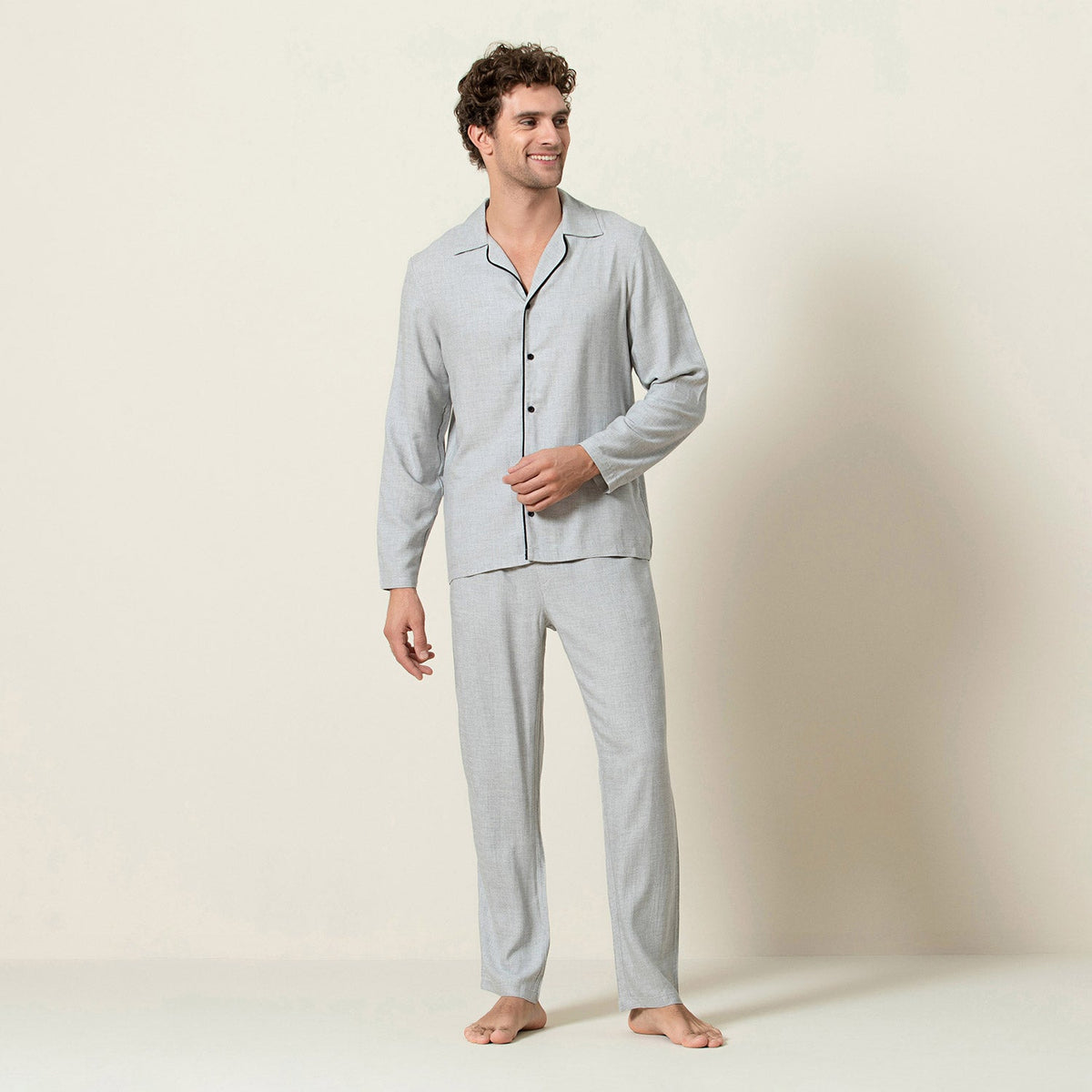 Chakra Andre Pajamas Set Grey CHAKRA